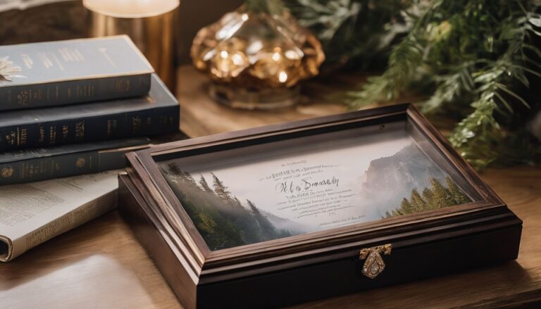 A personalized jewelry box surrounded by scripture-themed home décor, nature photography, and diverse faces. Christian Gifts for Women