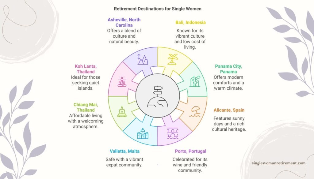 The Best Places to Retire as a Single Woman